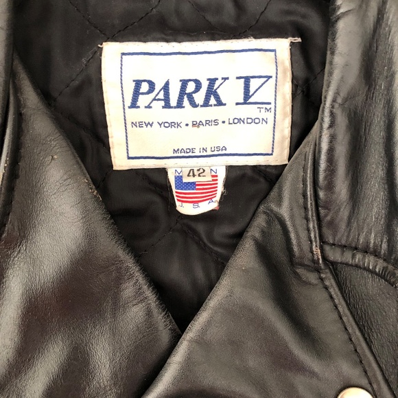 Genuine Leather Motorcycle Jacket - Picture 3 of 4